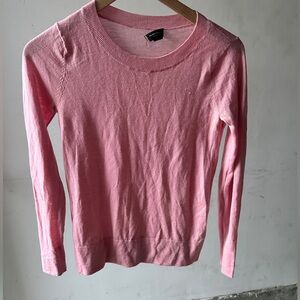 Club Monaco Soft Pink Crew Neck Sweater